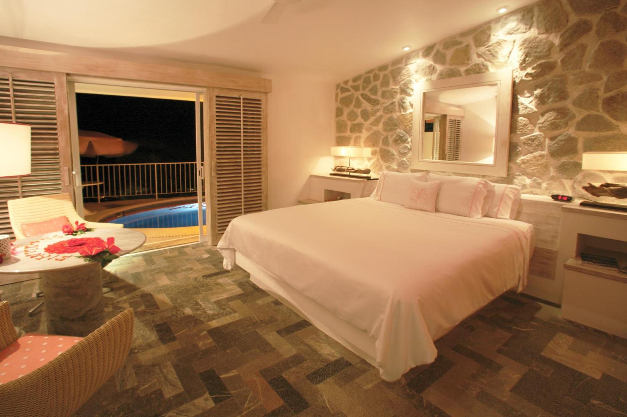 Casita mit Kingsize-Bett und eigenem Pool